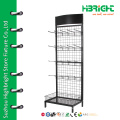 Multipurpose display rack metal coat stand boutique shelving